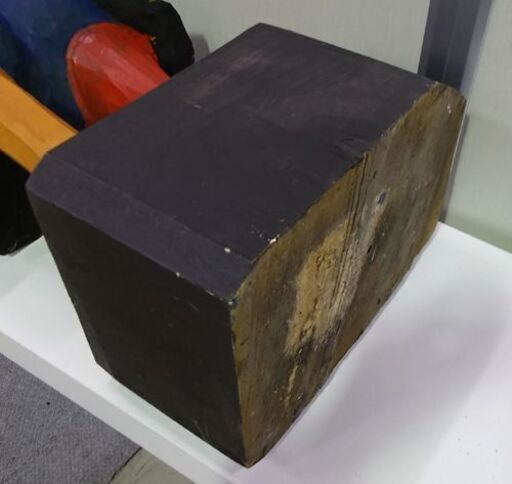 木彫りの海賊人形 高さ106cm 重量12.6kg ソックス黄赤 マドロス人形 フック