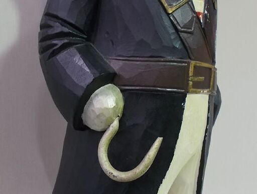 木彫り海賊人形６体セット　90センチ舵輪付き　60センチ 木彫り海賊人形6体セット 90センチ舵輪付き 60センチ 木彫り海賊人形6