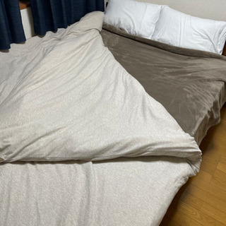 【取引者決定】ダブルベッド　無印良品　寝具