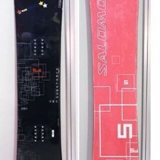 スノーボード 151cm サロモン SUBSTANCE 黒 板のみ Salomon 