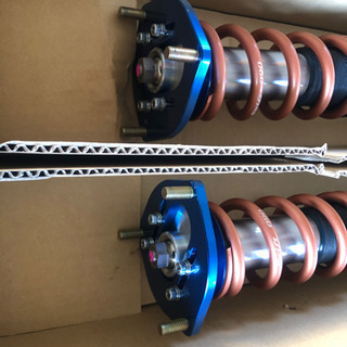 パーツ シルビア s14 s15 フルタップ車高調 ドリフト DG-5 kick Blue 美品