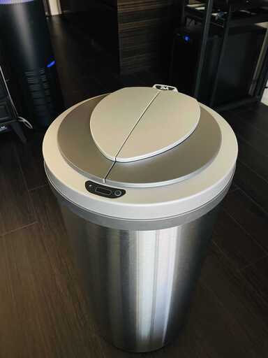 ZitA ジータ 自動ゴミ箱 45リットル シルバー