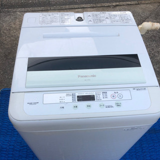 【ネット決済・配送可】Panasonic洗濯機　5k 行先決定