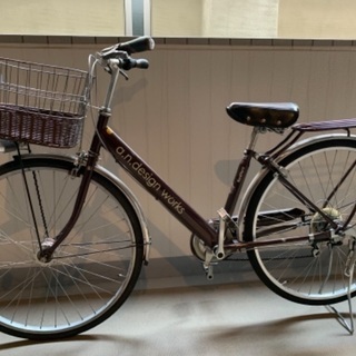 【ネット決済】【自転車】27インチ シティサイクル a.n.de...
