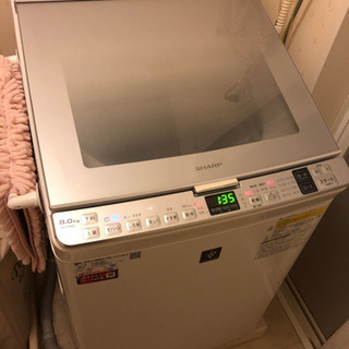 【ネット決済】SHARP プラズマイオンクラスター洗濯乾燥機　2...