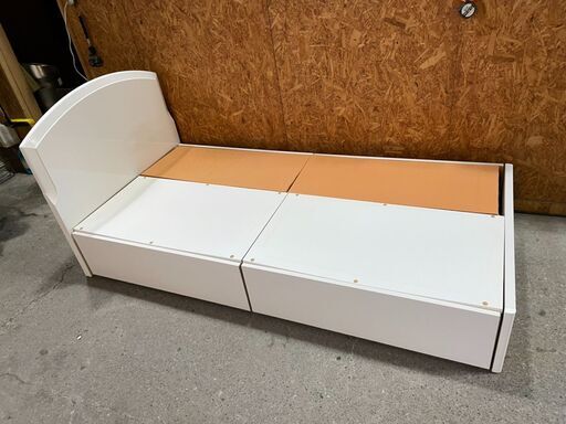 G2104　シングルベッド引き出し付き