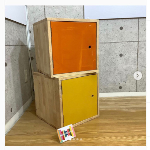 enjoy the colour カラーボックス　リメイク　リメイク家具