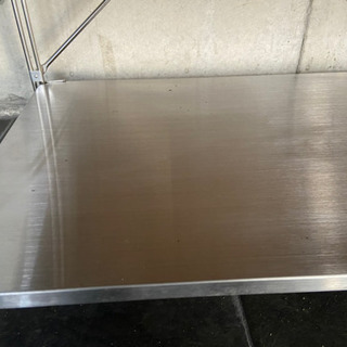 無印ステンレスユニットシェルフセット　カップボード＆引出し