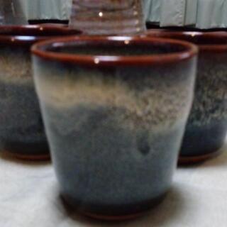 小石原焼き(花瓶・コップ3個・水さし) - 生活雑貨