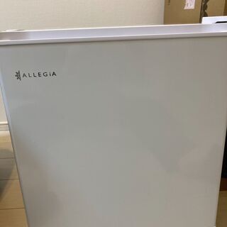 【ネット決済】ALLEGiA(アレジア)　1ドア小型ミニ冷蔵庫：...