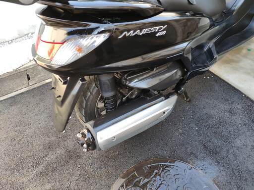 ビックスクーターグランドマジェスティ400 400cc オートマ 中型 黒色 ブラック Ronryu2 東大宮のヤマハの中古あげます 譲ります ジモティーで不用品の処分 ビックスクーターグランドマジェスティ400 400cc オートマ 中型 黒色 ブラック Ronryu2 東大宮のヤマハの中古あげます 譲ります ジモティーで不用品の処分