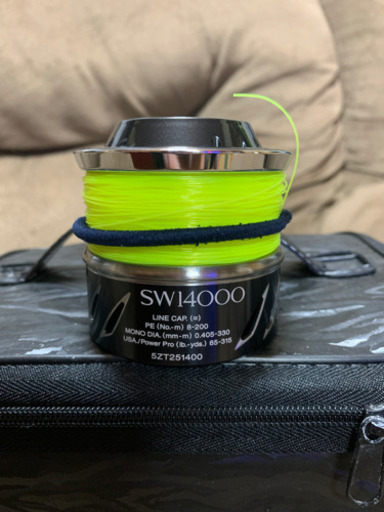 シマノ ステラSW14000 夢屋パワードラグスプール
