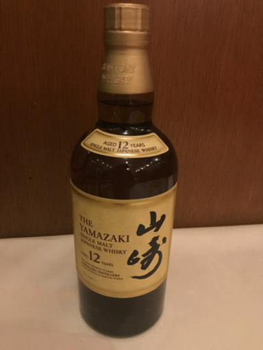 山崎12年　サントリーウィスキー　新品箱付き！