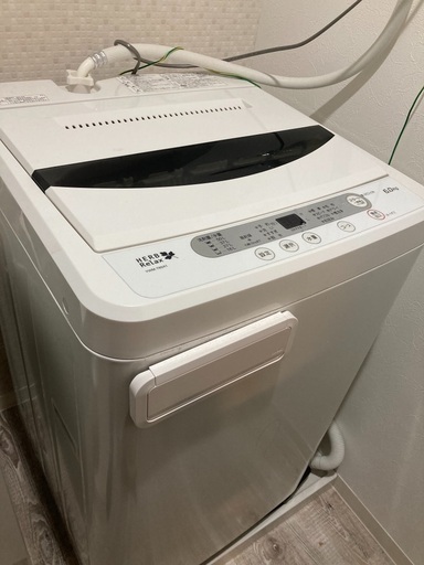 洗濯機　HERB Relax YWM-T60A1