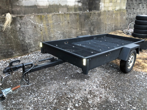 ホクサツ　軽トレーラー　車検長めです