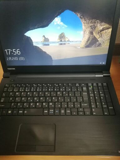 東芝DynaBook 2018年製造モデル メモリ4G HDD320G Webカメラ　薄型スリムモデル テンキー　バッテリー長持ち 大画面15.6インチ　HDMI出力　USB3.0　Wifi対応 最新Windows10搭載