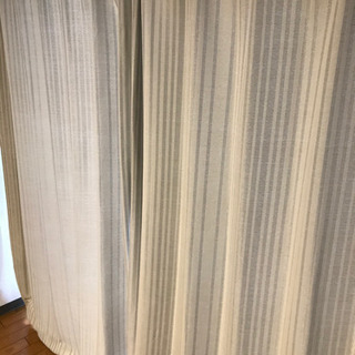 ニトリ　カーテン　幅100 丈190cm×2    ¥1000
