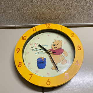 Disney プーさん　時計