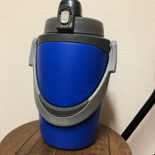 THERMOS 水筒 青