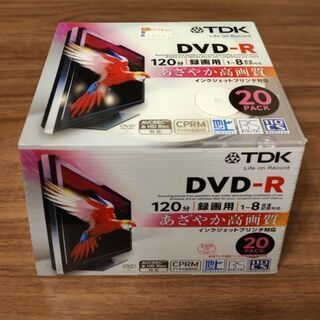 【新品未開封】ＴＤＫ　DVD-R 　20パック