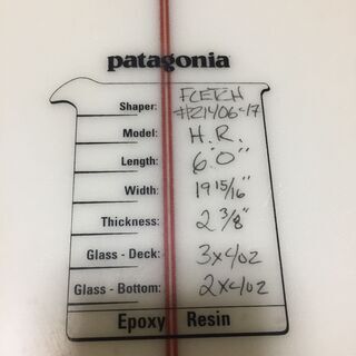 patagonia FCD サーフボード