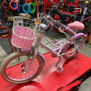 子供自転車16インチ　ピンク