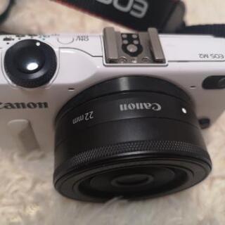 Canon EOS M2 ダブルレンズキット ホワイト ※一部部品なし Canon EOS M2 ダブルレンズキット ホワイト ※一部部品なし CANON EOS