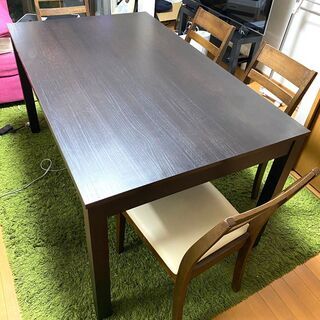 【ネット決済】IKEA　ダイニングテーブル　BJURSNAS（ビ...
