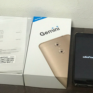 Ulefone Gemini ・Androidスマホ外箱カバー保...