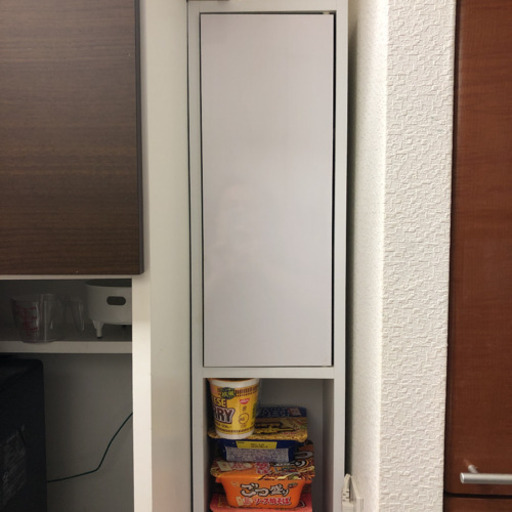2 26迄狭いスペース向けキッチン収納棚 マッセ 大崎広小路の収納家具 食器棚 キッチン収納 の中古あげます 譲ります ジモティーで不用品の処分