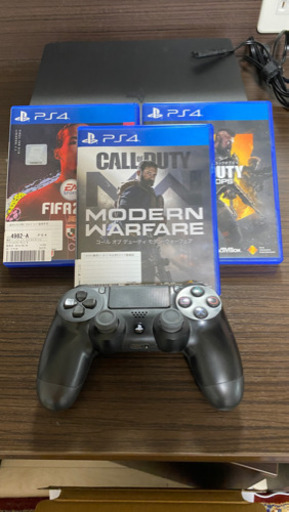 PS4 500GB 2100番　ソフト3本セット