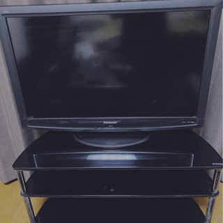 【ネット決済】【Panasonic】32型テレビ、テレビ台