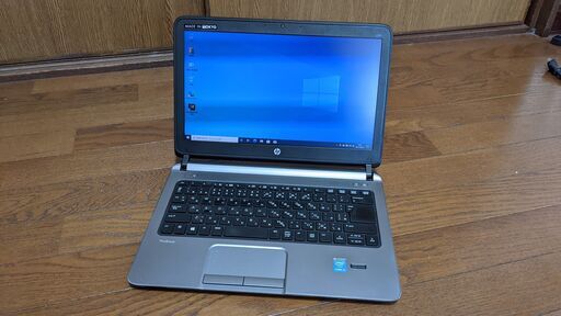 ★hp SSD換装済 ノートPC ProBook windows10 13.3インチ 430G1 Core i3 メモリ8GB 指紋認証