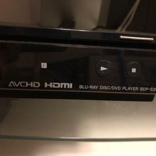 【中古】【受け渡し決定】REGZAテレビ 42型 テレビ台 SONYブルーレイプレイヤー