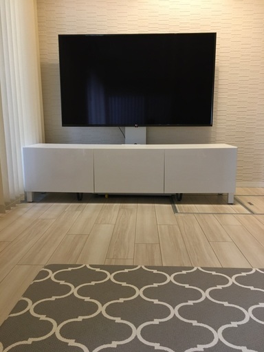 Ikea ベストー テレビ台 Megu 琴似の収納家具 テレビ台 の中古あげます 譲ります ジモティーで不用品の処分