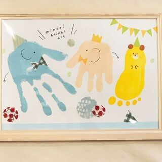 【JR四条畷駅】親子で思い出を作ろう♪動物手形アート