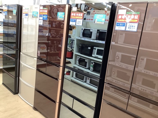 安心の1年保証付！2019年製 TOSHIBA(東芝)の5ドア冷蔵庫「GR-R500GW」