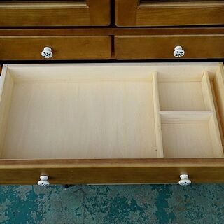 山口)下松市より カリモク家具 Chitano チターノ カップボード 食器棚 BIZHB27H