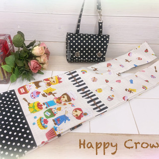 【Happy Crown ハンドメイド】お料理柄が可愛い　エコ...