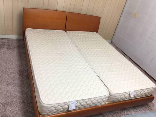 高級 arflex アルフレックス ベッド 210cm×180㎝ 寝具 POPPY ポピー クイーン マットレス付 ベッド マットレス ヴィーナスベッド