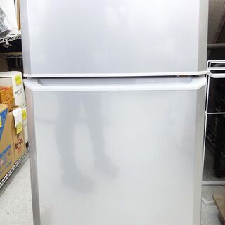 【恵庭】①Haier　ハイアール　冷凍冷蔵庫　JR-N106H　...