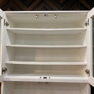 G4265 カード利用可能 食器棚 ニトリ FSVII81 キッチン家具 家具 送料A 