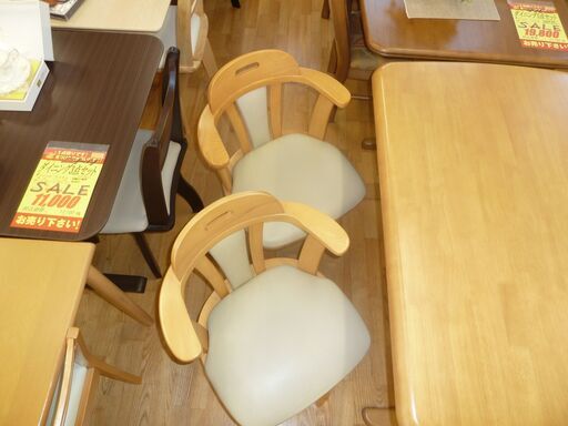 k162☆ダイニングテーブル5点セット☆回転椅子タイプ☆吉佳☆テーブル＋椅子4脚☆幅1200㎜☆近隣配達、設置可能☆良品