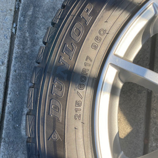 ◆17インチ アルミ-スタッドレスタイヤ付き◆ エルグランド等