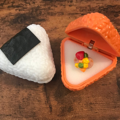 おにぎりん具 指輪 おにぎリング2個セット しろにっと 南小倉のアクセサリー 指輪 の中古 古着あげます 譲ります ジモティーで不用品の処分