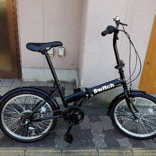 美品☆[Switch]206Folding Bicycle 20...
