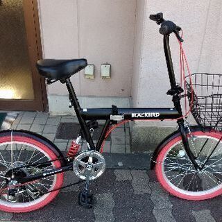 美品☆[Animato]BRACKBIRD(ブラックバード)20吋 折り畳み自転車 外装6 