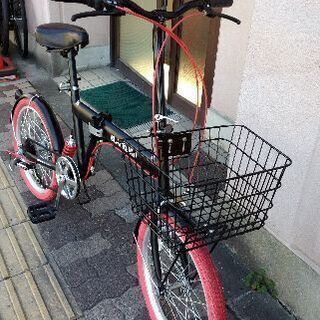 美品☆[Animato]BRACKBIRD(ブラックバード)20吋 折り畳み自転車 外装6 