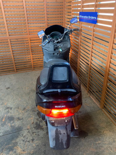 バイク屋さんで整備されたスカイウェイブ②