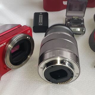 本日終了します　軽くてお洒落で可愛いスマートな（＾＾）SONY NEX-3　レッド